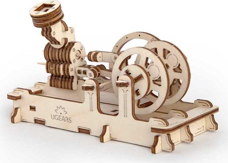 Ugears 3D dřevěné mechanické puzzle Motor