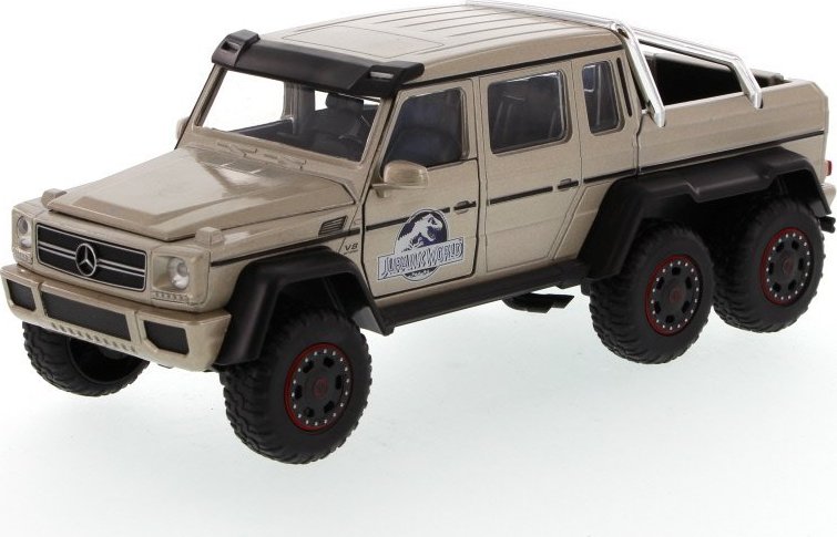 Welly - Mercedes-Benz G63 AMG 6x6 model 1:34 metalická