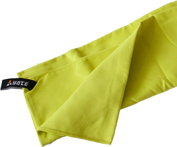 YATE Rychleschnoucí ručník vel. L 60x90 cm zelený