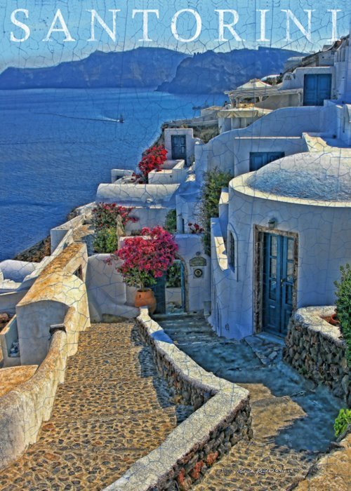 SCHMIDT Puzzle Santorini, Řecko 1000 dílků