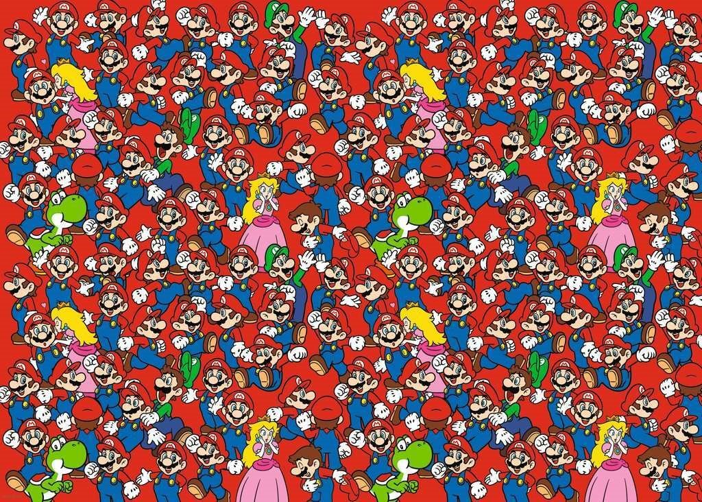 RAVENSBURGER Puzzle Challenge: Super Mario 1000 dílků
