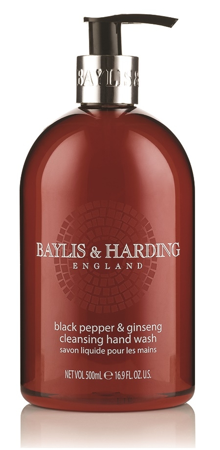 Baylis & Harding Tekuté mýdlo na ruce - Černý pepř a Ženšen, 500ml