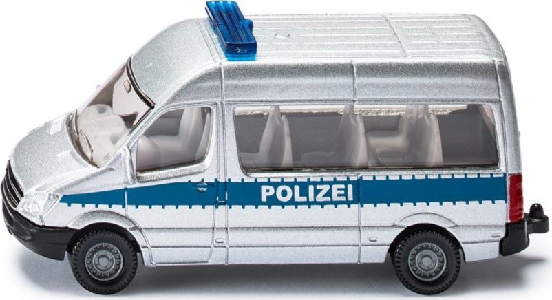 Siku Kovový model auta policejní mikrobus