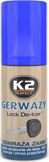 K2 GERWAZY 50 ml rozmrazovač zámků