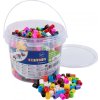 PLAYBOX Zažehlovací korálky v kbelíku XL - základní barvy 900ks