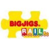 Bigjigs Rail dřevěná vláčkodráha - Hasičský vlak + 3 koleje