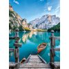 CLEMENTONI Puzzle Jezero Braies, Itálie 500 dílků