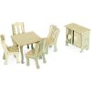 WOODEN TOY , WCK 3D puzzle Jídelna