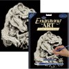 ROYAL & LANGNICKEL Svítící škrabací obrázek Tyranosaurus Rex