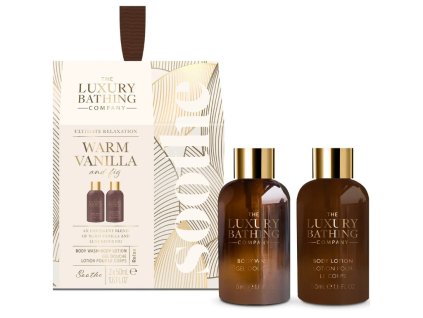 Warm Vanilla & Fig mini sada starostlivosti o telo