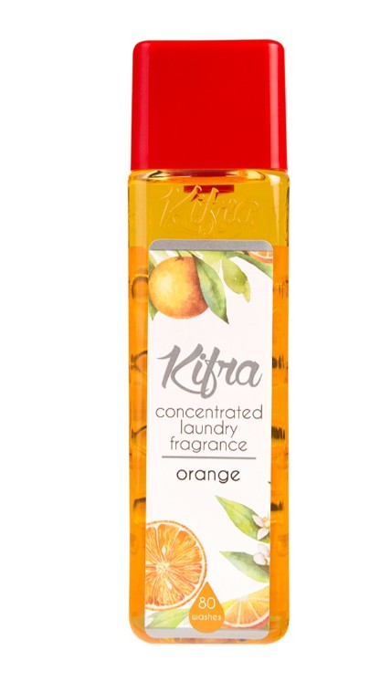 Parfum na pranie Kifra Orange (Pomaranč) Objem: Veľké 200ml na 80 praní