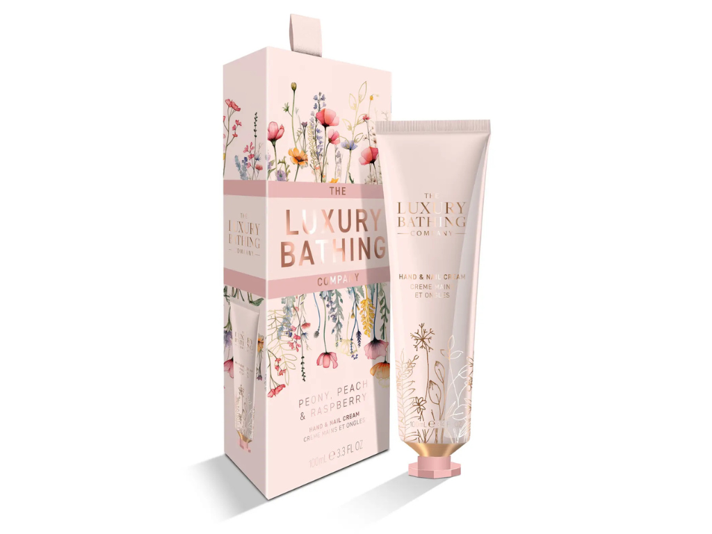 Krém na ruky Peony, Peach & Raspberry 100 ml - Grace Cole