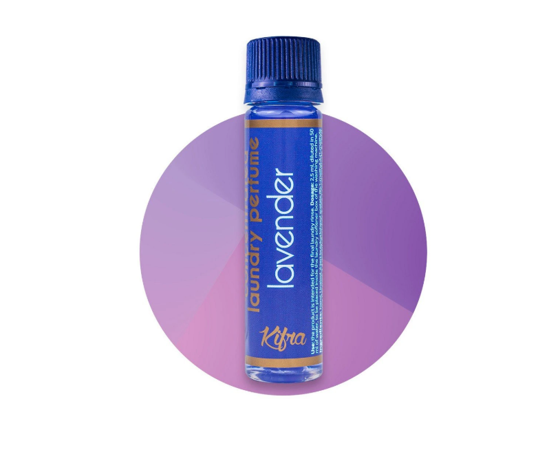 Parfum na pranie Kifra Lavender (Levanduľa) Objem: Malé  25ml na 10 praní