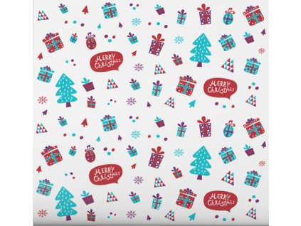 11902 biely baliaci papier 500x700mm 10kg christmas vianoce 10kg