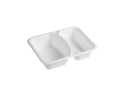 10064 miska dm 2 z cukrovej trstiny do stroja na zatavovanie 227x178x50mm 50ks