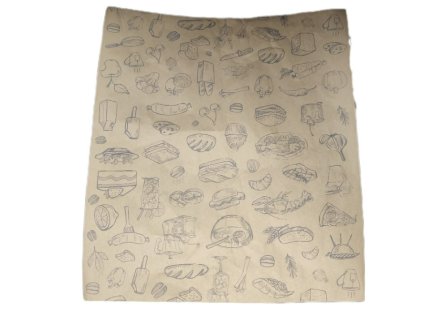 9392 nepremastitelny papier pe 350x400mm 10kg pictograms