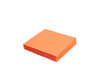 12537 obrusky 2 vrstve 24x24cm oranzove 250ks