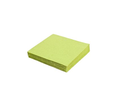 12540 obrusky 2 vrstve 24x24cm zltozelene 250ks