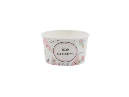 9478 papierova miska na zmrzlinu 160ml o 85mm ice cream 25ks