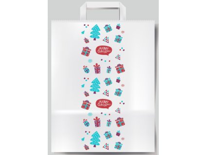 11890 papierova taska bp 320x160x400mm christmas vianoce