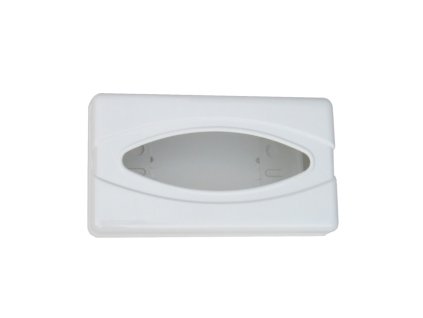 9965 plastovy zasobnik kozmetickych vreckoviek rukavic biely 1ks