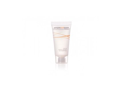 12456 simple and pure sampon telovy a vlasovy v tube 20ml 50ks