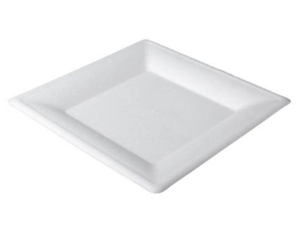 8148 tanier stvorcovy bio cukrova trstina 262x262x19mm 50ks