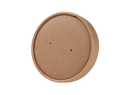 Papierdeckel für Kraftpapier-Suppenschüssel 350-770 ml (25 Stück) (Volumen 350 ml, Nummer 25 Stück)