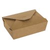 10817 box na obedy lunch box 200x140x65mm 1500ml kraft 20ks