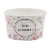 9499 papierova miska na zmrzlinu 245ml ice cream o 93mm 25ks