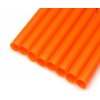 JUMBO-Trinkhalme 8 x 255 mm wiederverwendbar verschiedene Farben 150 Stk (Variante Jumbo Stroh gelbgrün)