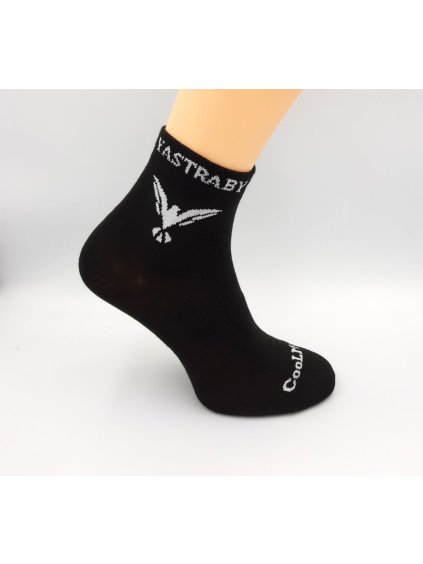Bežecké ponožky Black Yastraby