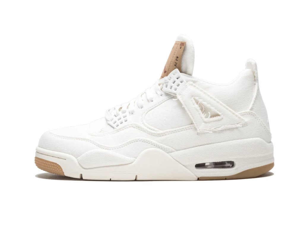 Jordan 4 Retro Levi's White (Levi's Tag) 1