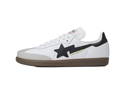 adidas Samba Bape White Black Gum 1
