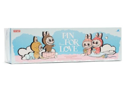 Pop Mart Labubu The Monsters Pin for Love Series Vinyl Plush Pendant (N Z) Sealed Case (14 Blind Box) 1