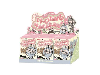 Pop Mart Labubu The Monsters Exciting Macaron Vinyl Face Sealed Case (6 Blind Boxes) 1