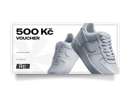 Dárkový voucher - 500 Kč