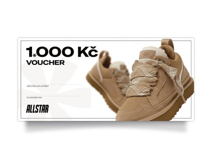 Dárkový voucher - 1 000 Kč
