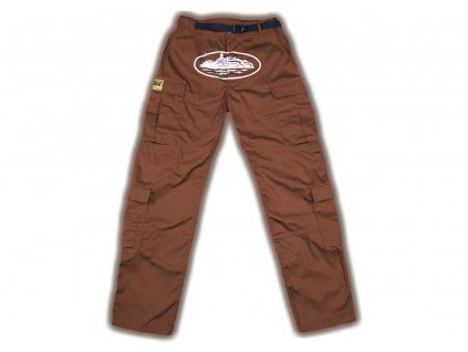 Corteiz Guerillaz Cargo Pants Brown