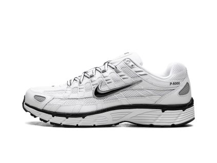 Nike P 6000 White Metallic Silver Black 1