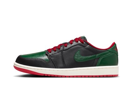 Jordan 1 Retro Low OG Gorge Green Varsity Red (W) 1