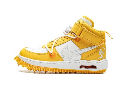 Nike Air Force 1 Mid SP Off White Varsity Maize 1