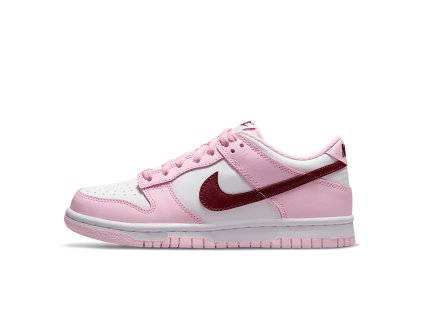 Nike Dunk Low Pink Foam Red White (GS)¨1