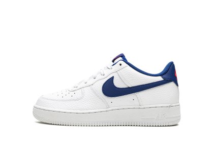 Nike Air Force 1 Low White Deep Royal (GS) 1