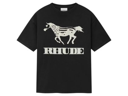 Rhude Dinero Tee T shirt Black 1
