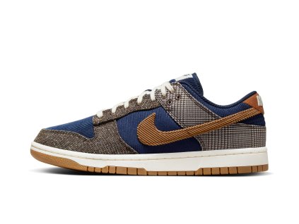Nike Dunk Low Tweed Midnight Navy Corduroy 1