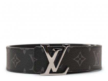 Louis Vuitton Initiales Belt Monogram Eclipse Black Gray Studio 1