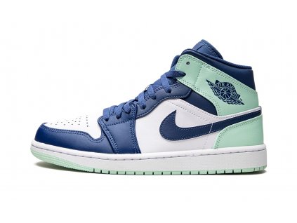 jordan air jordan 1 mid blue mint 18525319 45621342 2048