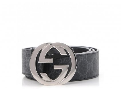 Gucci Interlocking G Belt Monogram Black