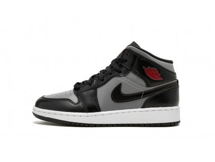 jordan kids air jordan 1 mid gs shadow red 17523562 43038001 2048